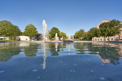 Gemeinde Bad_Griesbach Landkreis Passau Kreisverkehr Brunnen an der Kurallee (Dirschl Johann) Deutschland PA